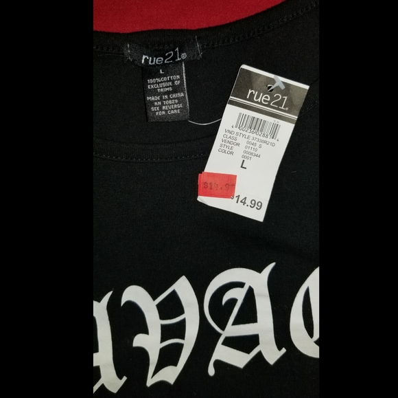 ‼SOLD‼Savage Crop Top - Picture 6 of 6